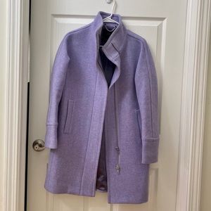 GREAT condition! 💜 J. Crew Stadium Cocoon Coat